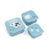 Assortiment snackdoosjes - Tiny farm blue 